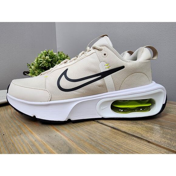 Nike Air Max Interlock INTRLK Trainers Sand White Black DQ2904-003 Size 9.5 - Picture 1 of 10